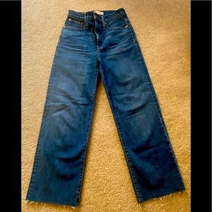 Madewell Slim Wide-Leg Crop